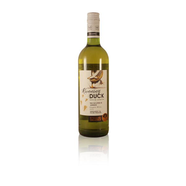 Stellar Organic Running Duck Weißwein ungeschwefelt Südafrika W.O. Western Cape